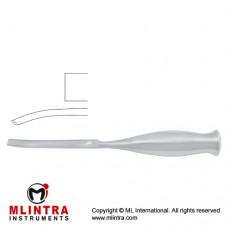 Smith-Peterson Bone Gouge Curved Stainless Steel, 20.5 cm - 8" Blade Width 25 mm